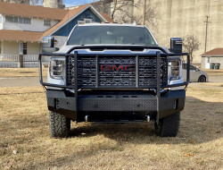 2020 2021 2022 GMC CHEVY 2500HD 3500HD 2500 3500 diesel, front end replacement, bumper, tread plate, receiver, Grille Guard, Front Camera, Front Sensors, Cattle Guard, TS bumper, Thunder Struck Bumper, Ranch Hand, Diamond, Tread, front bumper, smooth